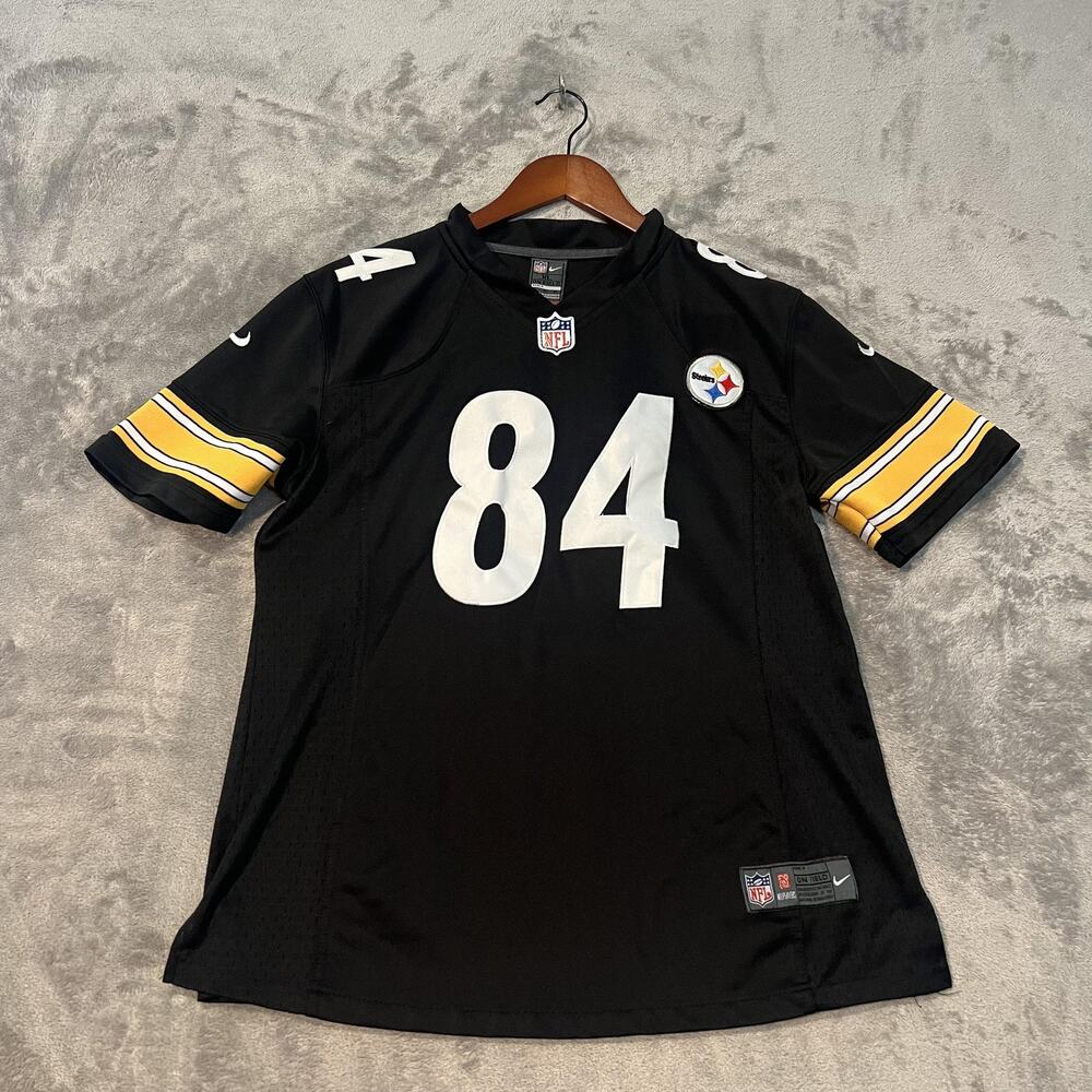 Pittsburgh Steelers Jersey Womens XL Black NFL Nike On Field Antonio Brown